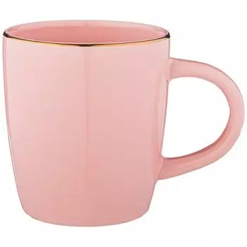 Кружка Bronco Solo, пудровая, 350 мл