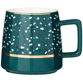 Кружка Lefard Break Time, 360 мл, темно-зеленая