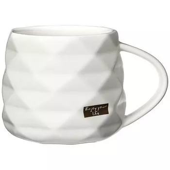 Кружка Lefard Break Time, 370 мл, белая