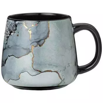 Кружка Lefard Moon Art, 450 мл, черная