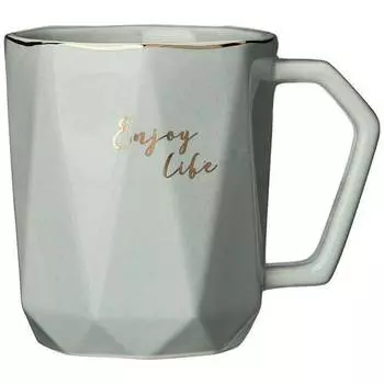 Кружка Lefard Opaque, 350 мл, серая