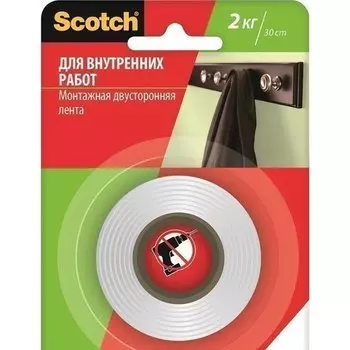 Лента монтажная двусторонняя на вспененной основе