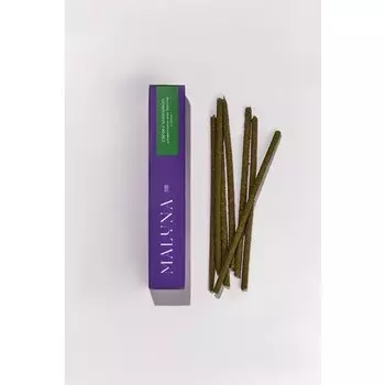 Магические зеленые свечи с базиликом Maluna, 7 шт