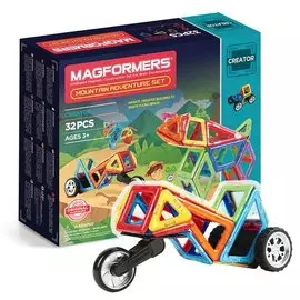 Магнитный конструктор Magformers 703011 Adventure Mountain set, 32 детали