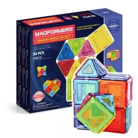 Магнитный конструктор Magformers 714002 Window Basic set, 30 деталей