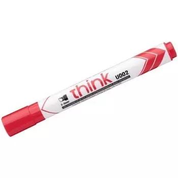 Маркер для досок "Think", 2-5 мм, красный