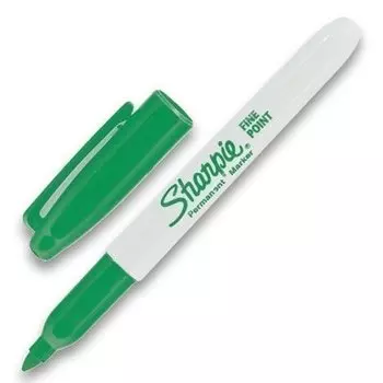 Маркер перманентный, F, зеленый