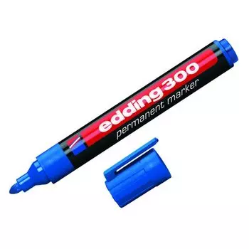 Маркер перманентный, синий