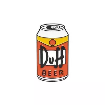 Металлический значок Krumpy Socks Пиво Duff