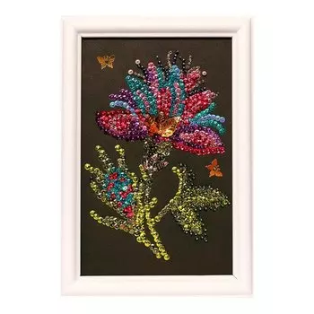 Мозаика из пайеток Волшебная Мастерская М028 Волшебный цветок