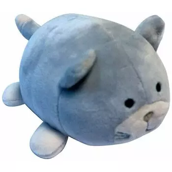 Мягкая игрушка Abtoys «Кошечка», 13 см, серая