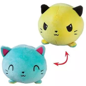 Мягкая игрушка Abtoys «Перевертыши Фэнтези. Котик/Кошечка», 12 см