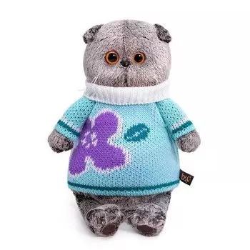Мягкая игрушка Budi Basa Ks25-141 Басик в весеннем свитере, 25 см