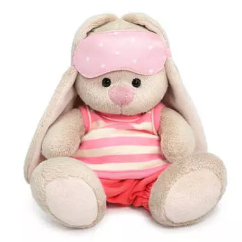 Мягкая игрушка Budi Basa SidX-453 Зайка Ми в спальном комплекте, 15 см