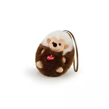 Мягкая игрушка Ежик-пушистик на веревочке, 10 см