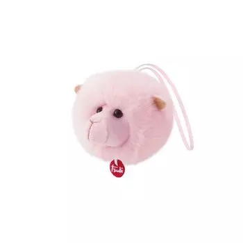 Мягкая игрушка Лама-пушистик на веревочке, 12 х 10 х 10 см