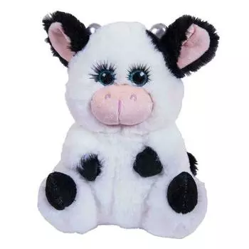 Мягкая игрушка "Мягкое сердце. Коровка", 18 см