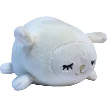 Мягкая игрушка "Овечка", белая, 13 см