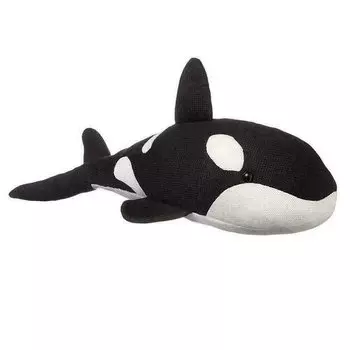 Мягкая игрушка вязаная Abtoys «Косатка», 40 см