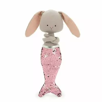 Мягкая игрушка Зайка Люси Русалка, 30 см