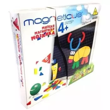 Мягкая магнитная мозаика "Забавные животные"