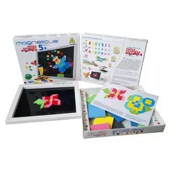 Мягкая магнитная "Мозаика 5+, 7 цветов