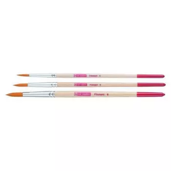 Набор акварельных кистей Royal Talens, синтетика, круглые, №4,6,8, 3 шт