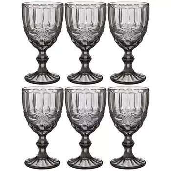 Набор бокалов для вина Lefard Серпентина, серия Muza Color, 300 мл, 6 шт