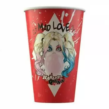 Набор бумажных стаканов ND Play Batman DC Comics Harley Quinn-1, 330 мл, 6 шт