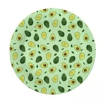 Набор бумажных тарелок ND Play Авокадо-2, 6 шт