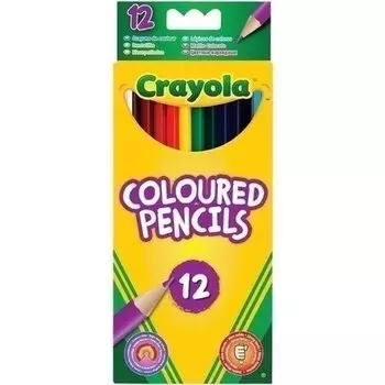 Набор цветных карандашей Crayola, 12 штук