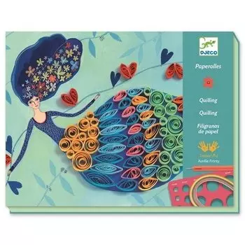 Набор для квиллинга "Девушка"