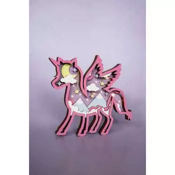 Набор для раскрашивания Dobrika Единорог-ночник, 22 х 20 см