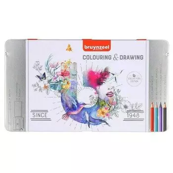 Набор для рисования Bruynzeel, 70 предметов