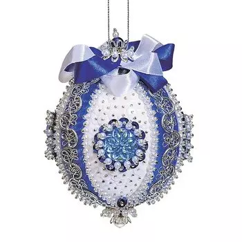 Набор для творчества Волшебная Мастерская ШП-04 Шар Царский синий