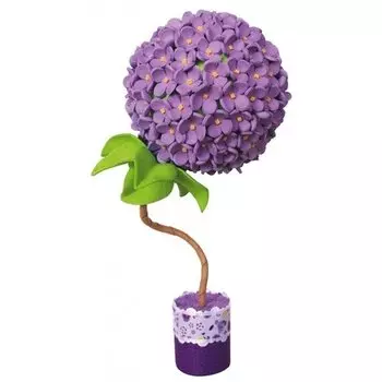 Набор для творчества Волшебная Мастерская ТП-03 Топиарий Сирень