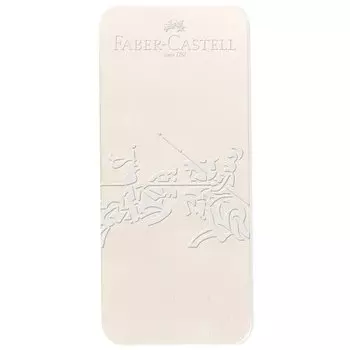 Набор Faber-Castell Grip 2010 (перьевая и шариковая ручки), 0,7мм, синие, трехграннные, корпус кокосовое молоко