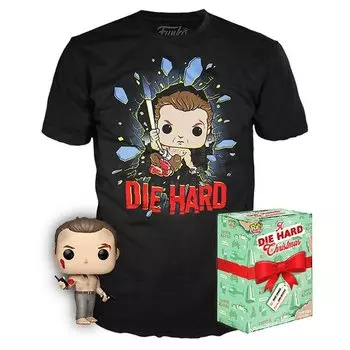 Набор фигурка + футболка Funko POP and Tee: Die Hard (S) 37278