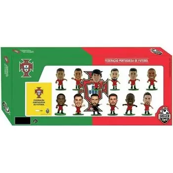 Набор фигурок футболистов Soccerstarz, Сборная Португалии / Portugal, 12 Player Team Pack Euro 2020