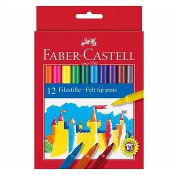 Набор фломастеров "Замок", 12 цветов