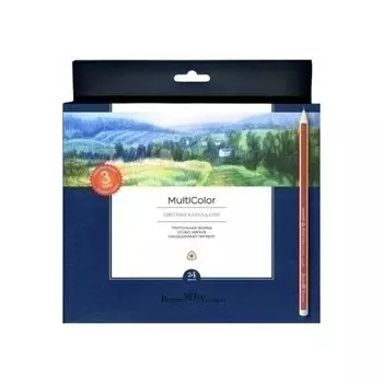Набор карандашей "Multicolor", 24 цвета