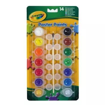 Набор красок «Poster paints», 14 цветов