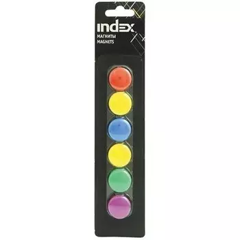 Набор магнитов, 20 мм, 6 шт.