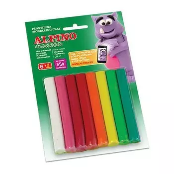 Набор пластилина, 8 цветов