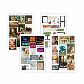 Набор стикеров для ежедневника remarklee Creative Домашний, А5