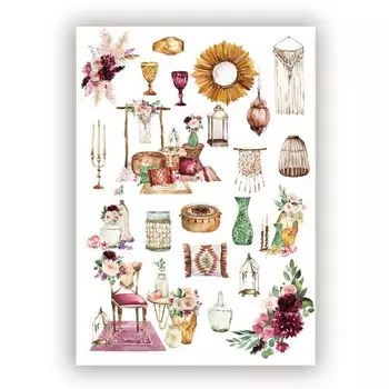 Наклейки для ежедневника Fancy Planner Boho