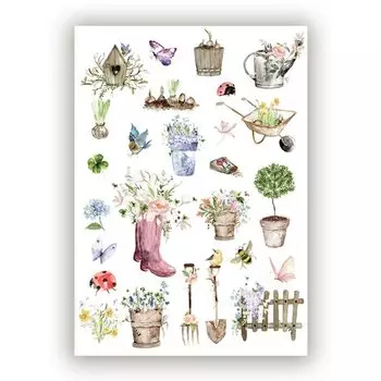 Наклейки для ежедневника Fancy Planner "Garden"