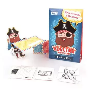 Настольная игра Банда Умников Квестик пиратский Джек