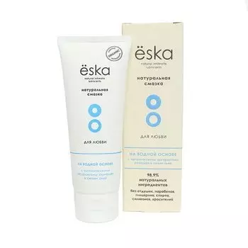 Натуральный лубрикант на водной основе Ёska, 75 мл