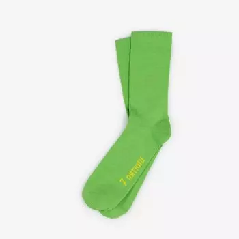 Носки 7 пятниц Повыше, 35-40, травяные